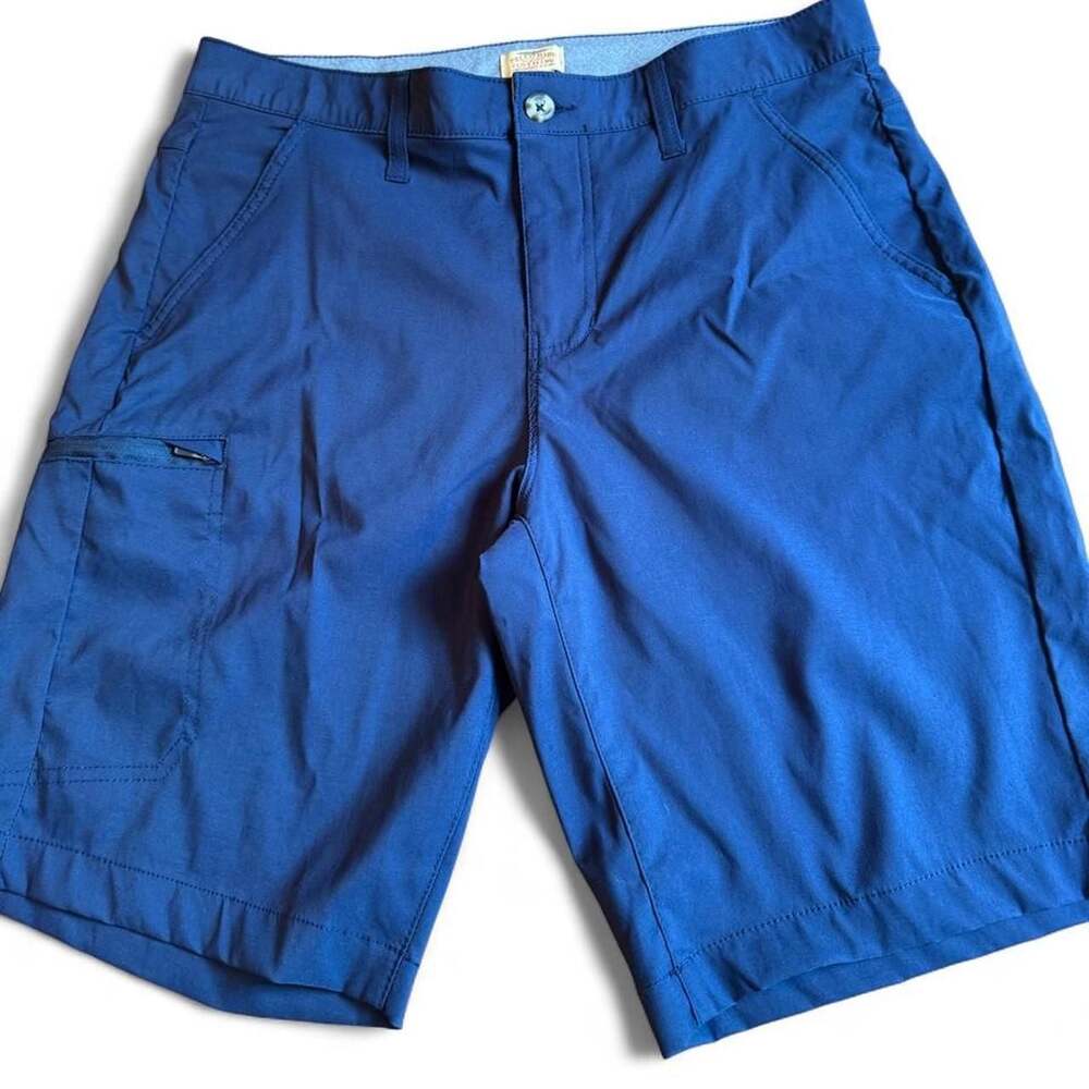 Telluride Clothing Company Navy Blue Performance Utility Shorts Size 32